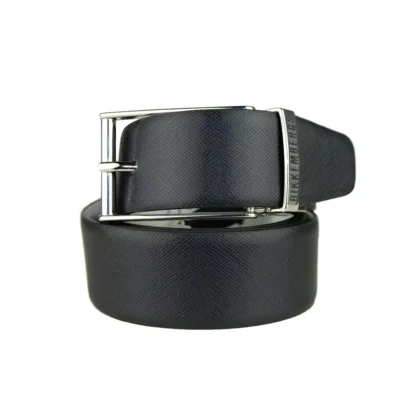 Bikkembergs - Elegant Reversible Calfskin Men's Belt