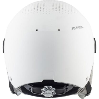 Κράνος για Σκι Alpina Arber Visor Q Lite Λευκό Μονόχρωμος 54-58 cm