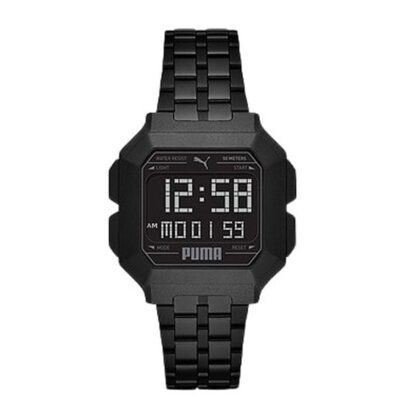 Puma Remix Men Blackstainless Steel Watch-P5053 - Ανδρικά Ρολόγια REMIX (Ø 45 mm)