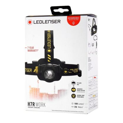 Προβολέας με LED για το Κεφάλι Ledlenser 502195 Μαύρο 1000 Lm