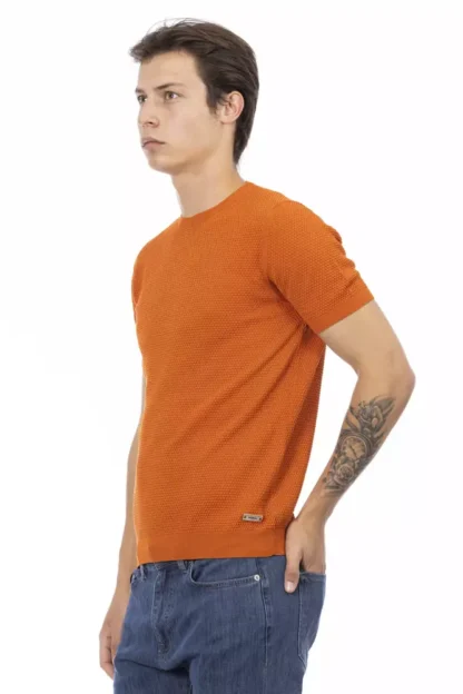 Baldinini Trend - Orange Cotton Men Sweater