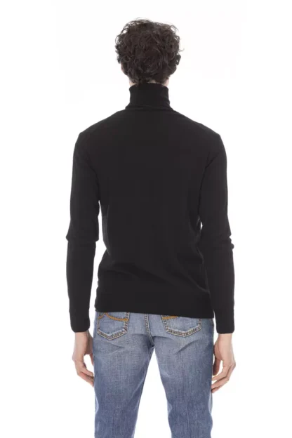 Baldinini Trend - Black Fabric Men Sweater