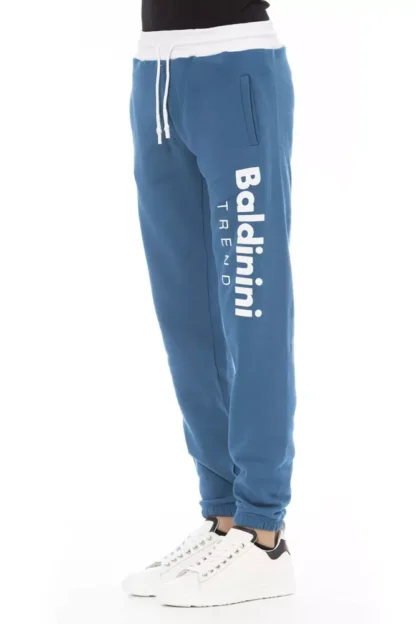 Baldinini Trend - Blue Cotton Men Pant