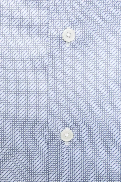 Robert Friedman - Light Blue Cotton Men Shirt