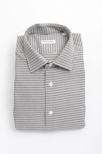 Robert Friedman - Beige Cotton Men Shirt