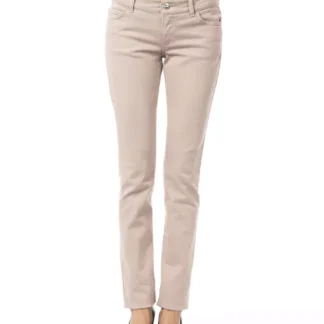 BYBLOS - Gray Cotton Women Pants