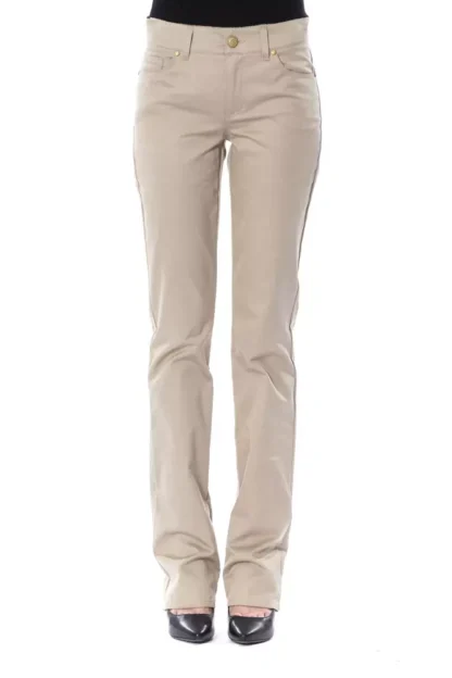 BYBLOS - Beige Cotton Women Pants