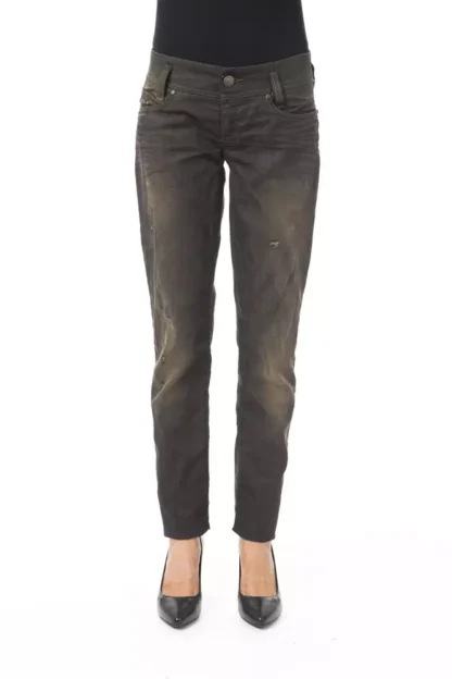 BYBLOS - Black Cotton Women Jeans