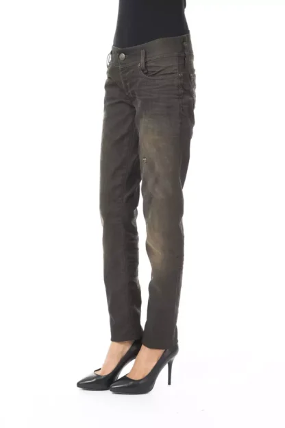 BYBLOS - Black Cotton Women Jeans