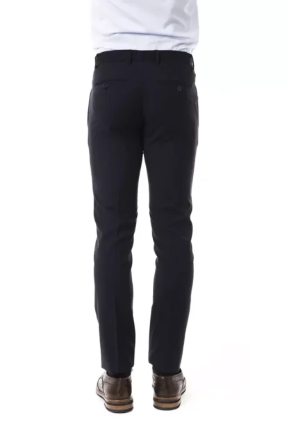 Uominitaliani - Gray Wool Men Pant