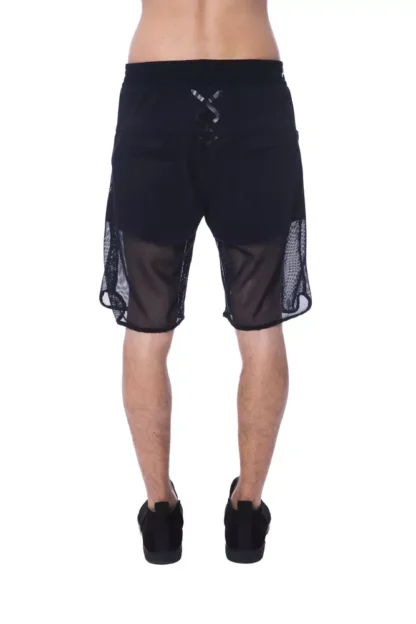 Nicolo Tonetto - Black Polyester Men Short