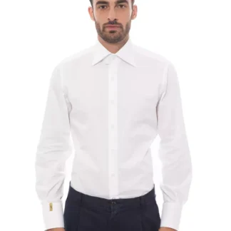 Billionaire Italian Couture - Black Cotton Men Shirt