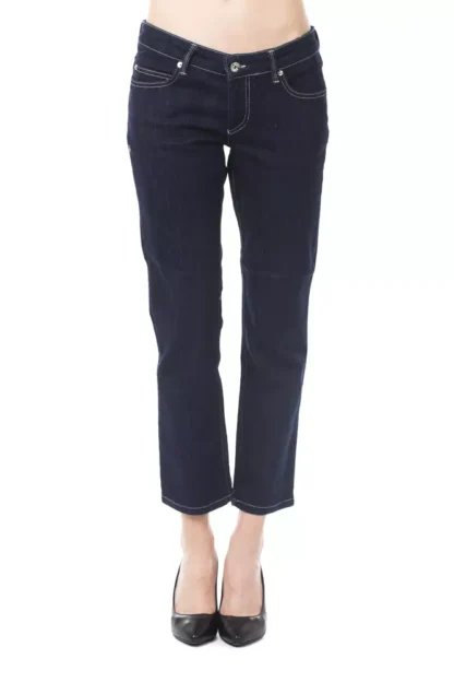 Ungaro Fever - Blue Cotton Women Capri Jeans