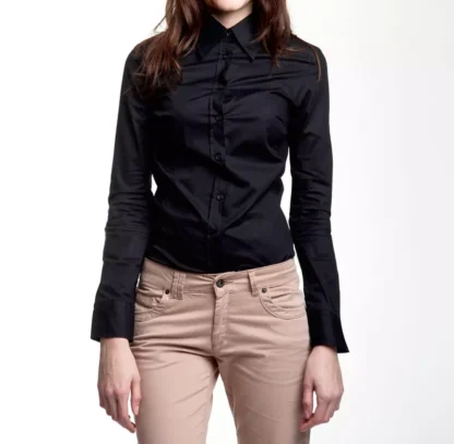 Ungaro Fever - Black Cotton Women Shirt