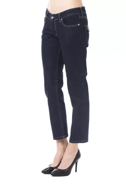 Ungaro Fever - Blue Cotton Women Capri Jeans