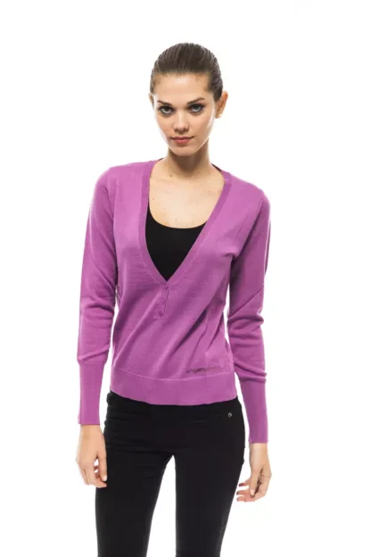 Ungaro Fever - Purple Wool Women Sweater