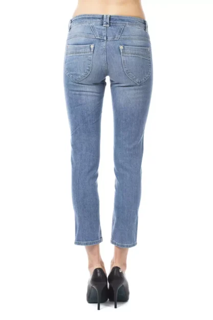 Ungaro Fever - Light Blue Cotton Women Jeans