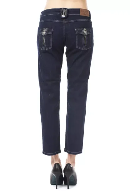 Ungaro Fever - Blue Cotton Women Capri Jeans