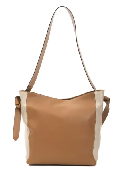 Pompei Donatella - Brown Leather Women Shoulder Bag