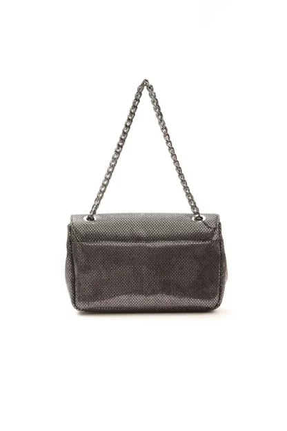 Pompei Donatella - Gray Leather Women Crossbody Bag