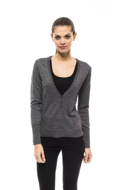 Ungaro Fever - Gray Wool Women Sweater