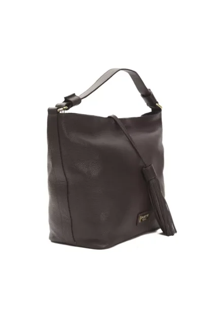 Pompei Donatella - Brown Leather Women Shoulder Bag