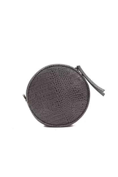 Pompei Donatella - Gray Leather Women Crossbody Bag