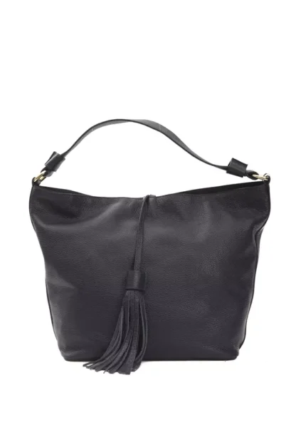 Pompei Donatella - Gray Leather Women Shoulder Bag