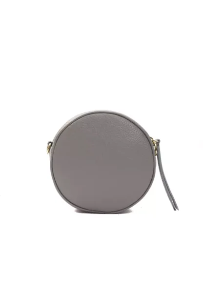 Pompei Donatella - Gray Leather Women Crossbody Bag