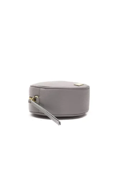 Pompei Donatella - Gray Leather Women Crossbody Bag