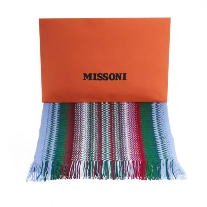 Missoni - Multicolor Wool Men Scarf