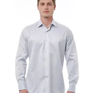 Bagutta - White Cotton Men Shirt