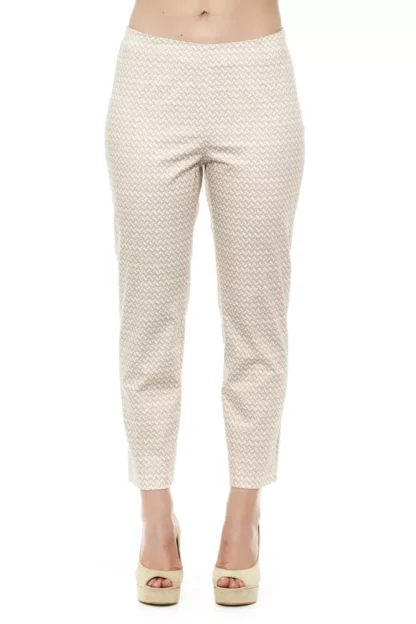 Peserico - Beige Cotton Women Pant