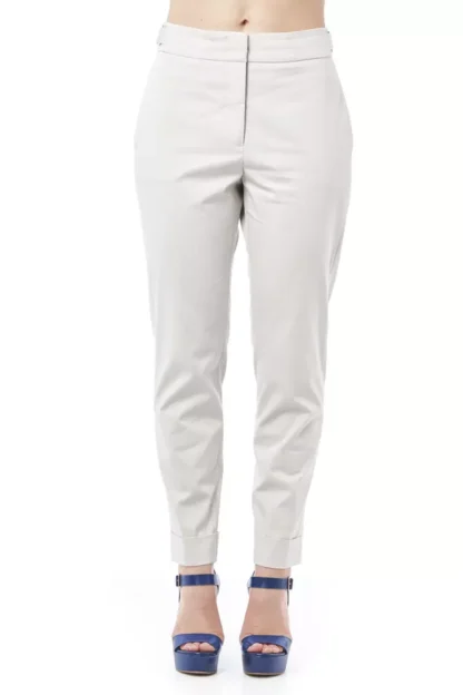 Peserico - Beige Cotton Women Pant