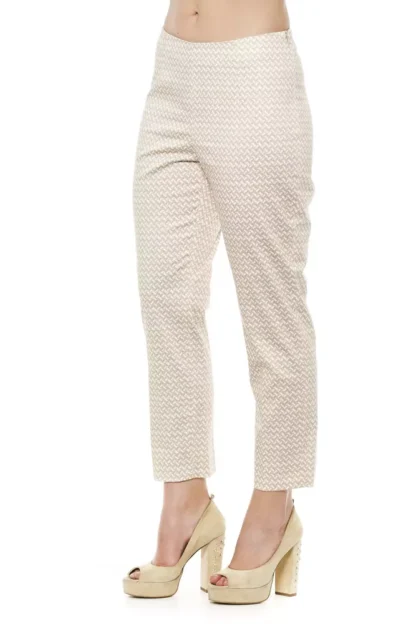 Peserico - Beige Cotton Women Pant