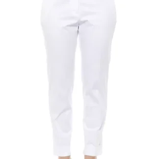 Peserico - Pink Cotton Women Trouser