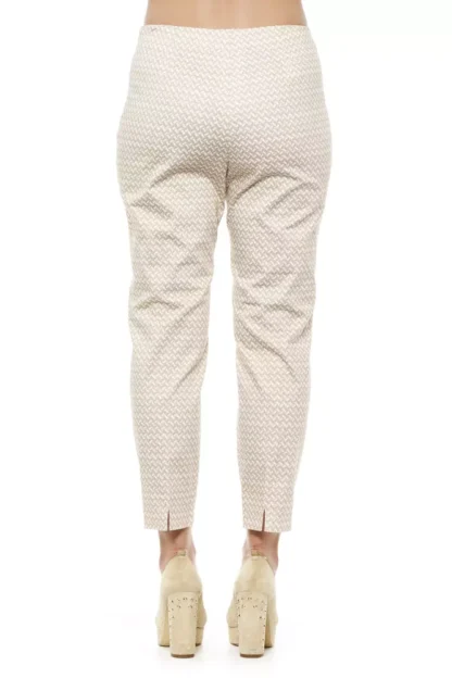 Peserico - Beige Cotton Women Pant