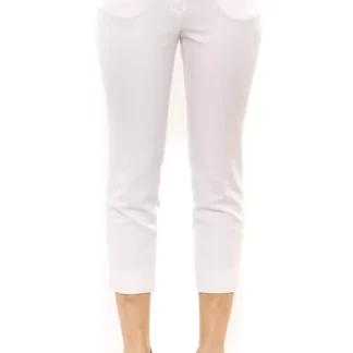 Peserico - Pink Cotton Women Trouser