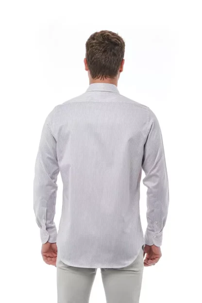 Bagutta - White Cotton Men Shirt