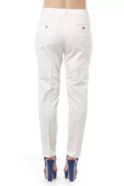 Peserico - Beige Cotton Women Pants