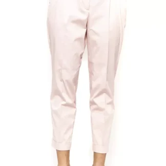 Peserico - White Cotton Women Pant