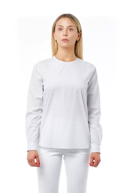 Bagutta - White Cotton Women Blouse