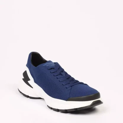 Neil Barrett - Blue Textile Men Sneaker