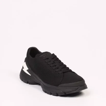 Neil Barrett - Black Textile Men Sneaker