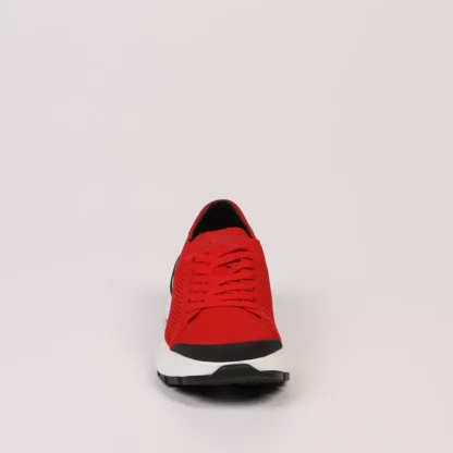 Neil Barrett - Red Textile Men Sneaker