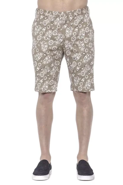 PT Torino - Beige Cotton Men Short