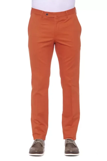 PT Torino - Red Cotton Men's Trouser