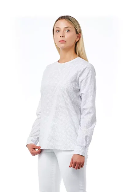 Bagutta - White Cotton Women Blouse