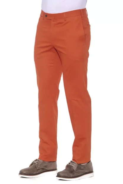 PT Torino - Red Cotton Men's Trouser