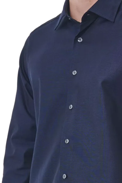 Bagutta - Blue Cotton Men Shirt